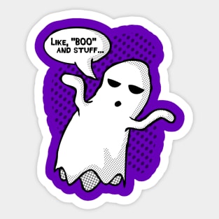 BOO and Stuff Sticker